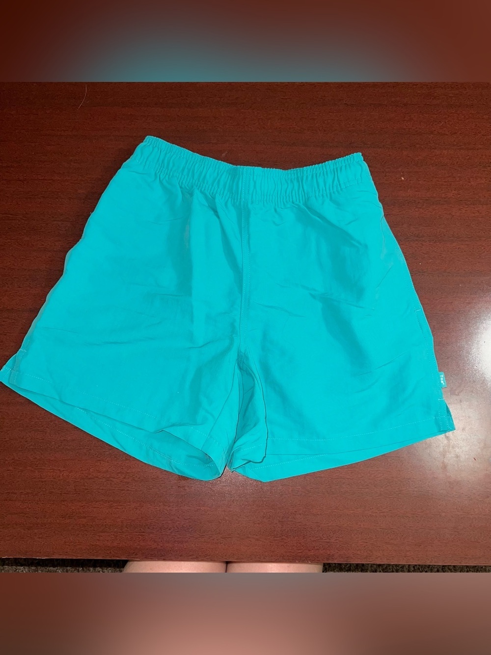 TNA Teal Athletic Elastic-Waist Shorts